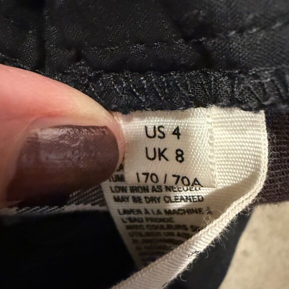 Free People 💋 Joey Menswear Trouser \\ Brown Plaid, Straight Leg // Size 4 - Picture 6 of 10